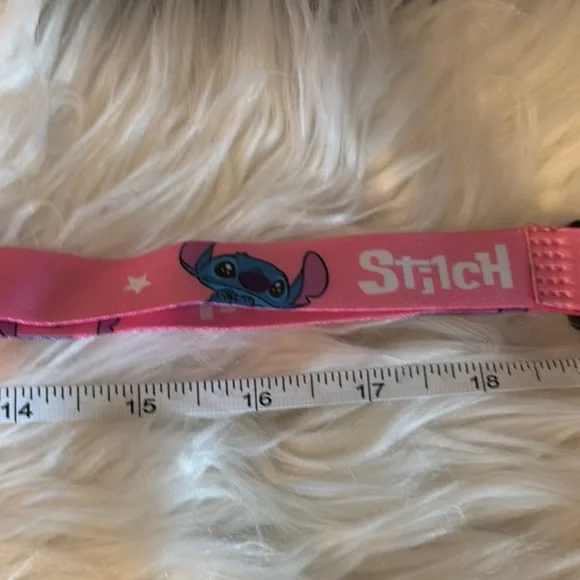 Pink and Blue Stitch Crossbody Bag - Picture 8 of 8